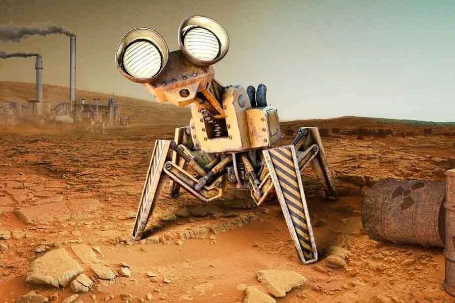 Clarc: роботы и головоломки на Марсе