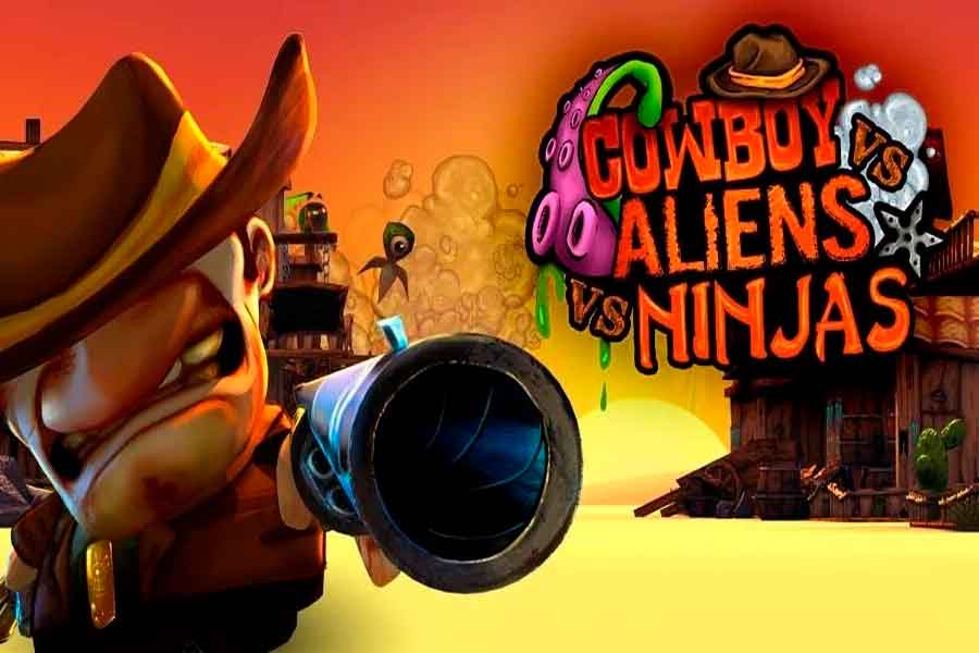Cuwboy Vs Aliens Vs Ninjas: захватывающий вестерн на Android