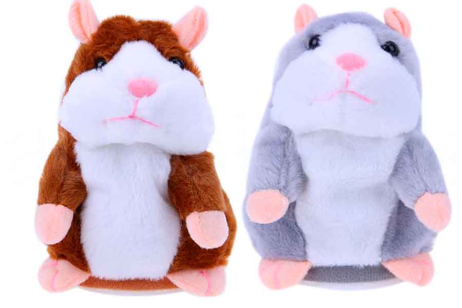 Игрушка говорящий хомяк woodyotime