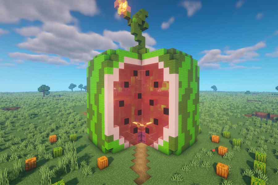 Создание арбуза фермы в Minecraft: поиск семян, условия и правила посадки