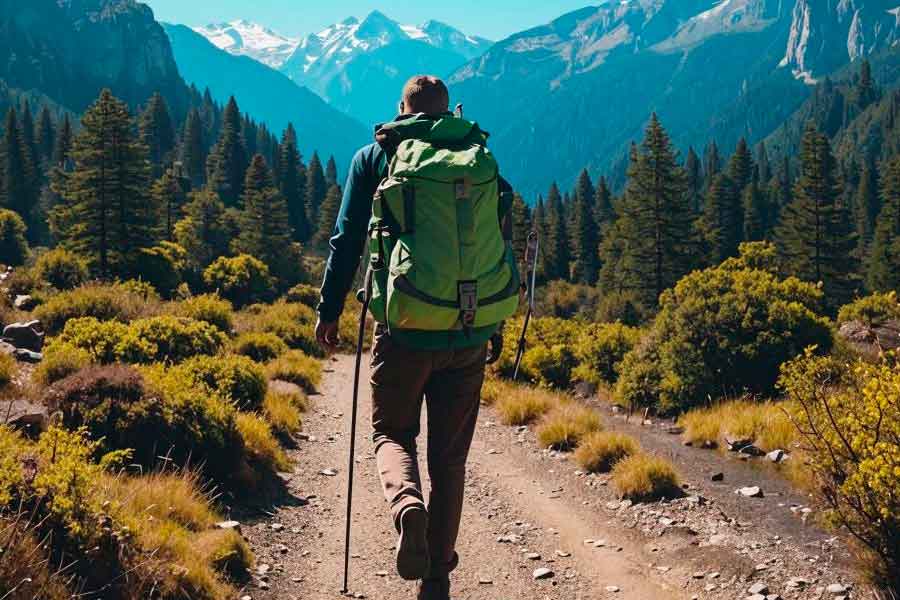 Минимальный набор для похода: палатка, рюкзак и спальник