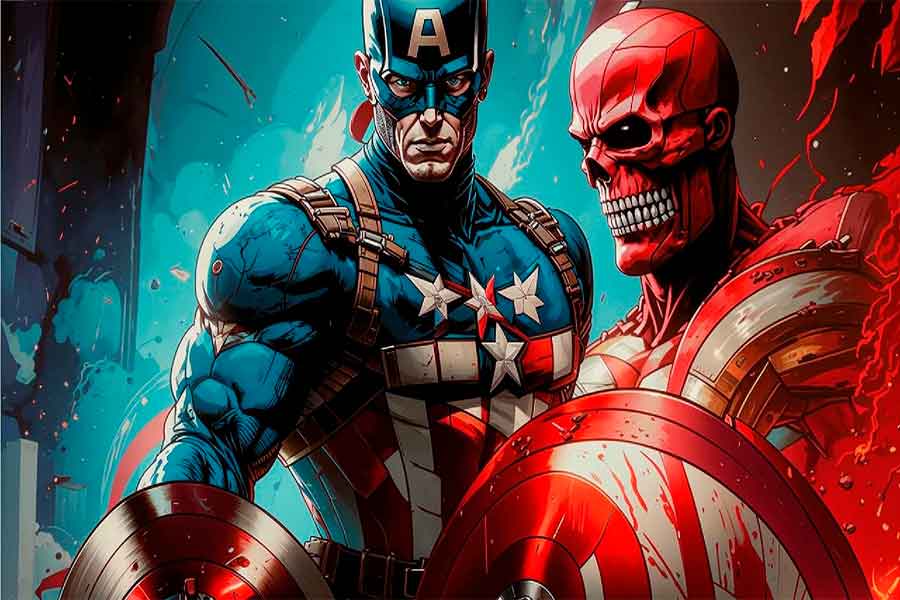 Игра на смартфоне Капитан Америка Первый Мститель: война против зла