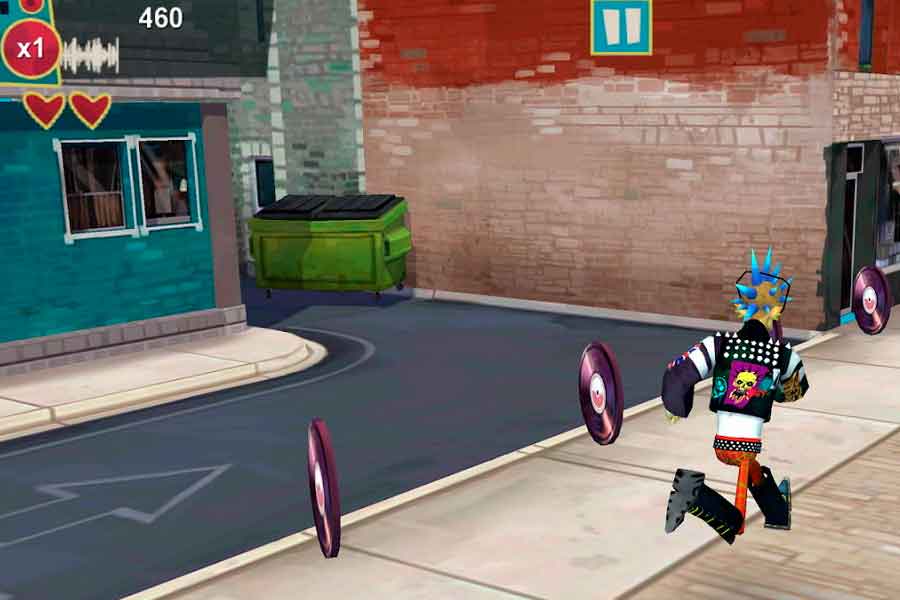 Record Run: сочетание геймплея раннера и Audiosurf