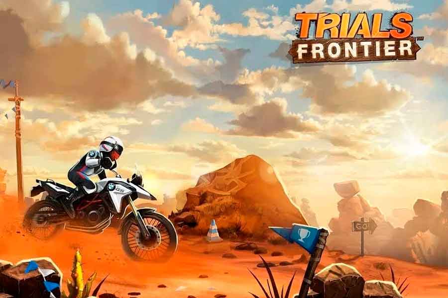 Trials Frontier: управляй мотоциклом и покоряй трассы