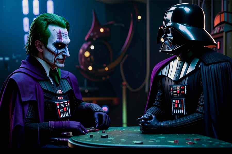 Джокер и Дарт Вейдер Джокер и Дарт Вейдер