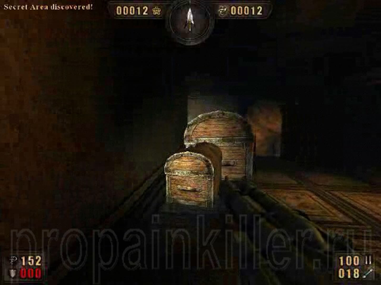 Скриншоты поиска секретов. Painkiller