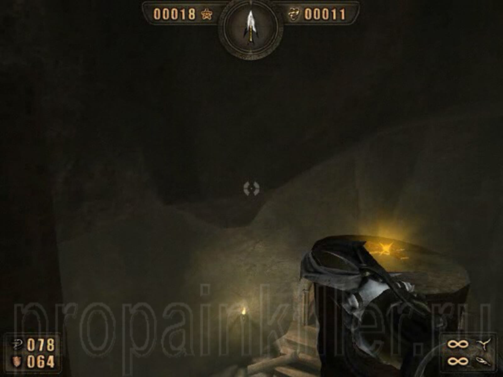 Скриншоты поиска секретов. Painkiller