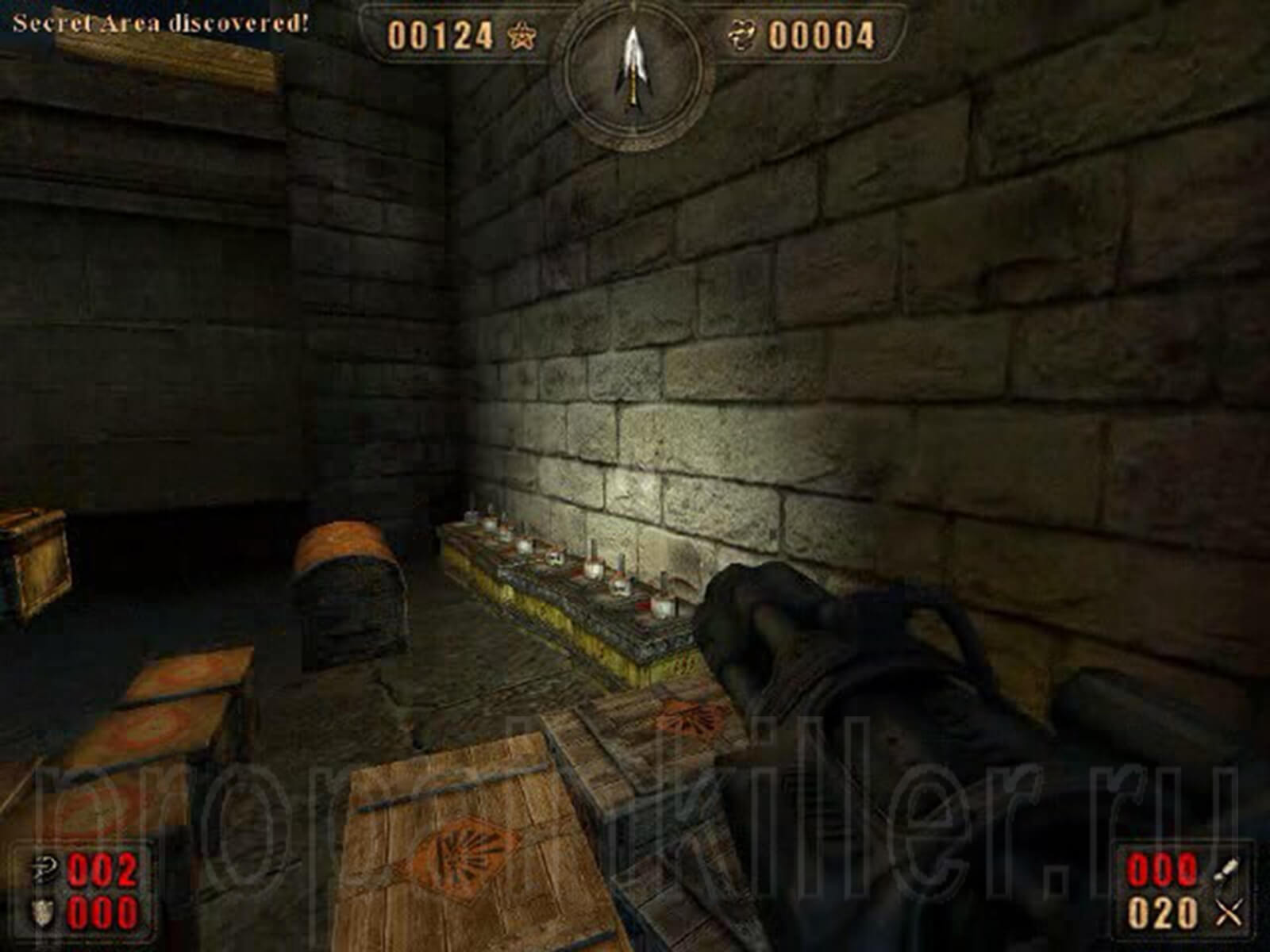 Скриншоты поиска секретов. Painkiller