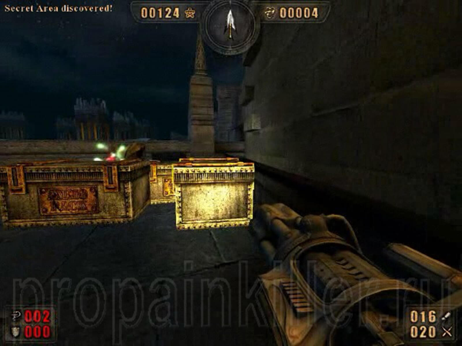 Скриншоты поиска секретов. Painkiller