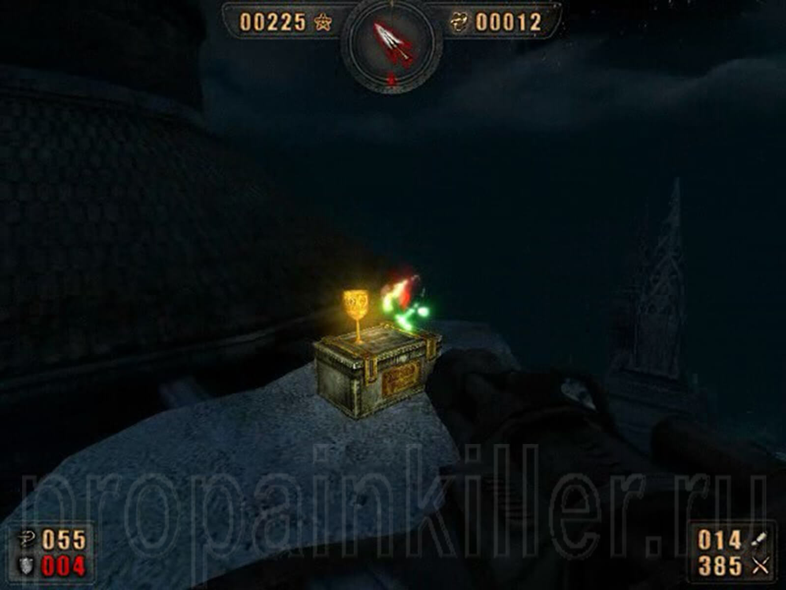 Скриншоты поиска секретов. Painkiller