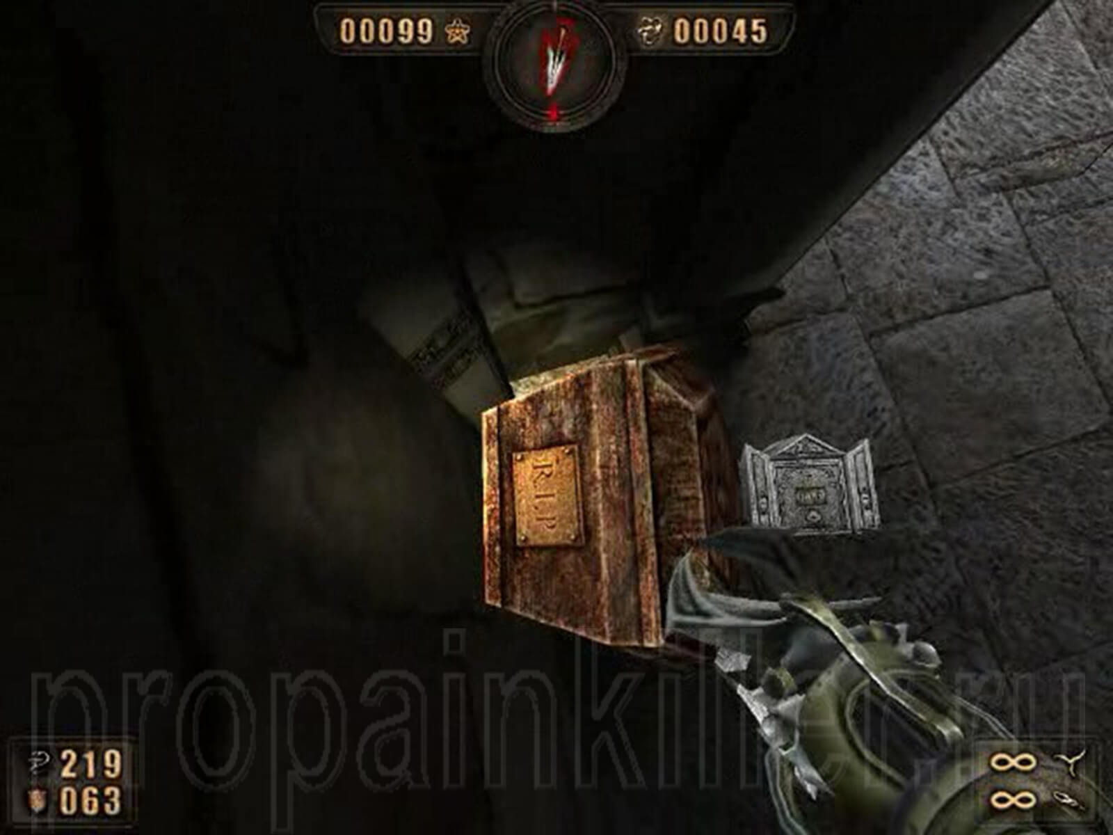 Скриншоты поиска секретов. Painkiller