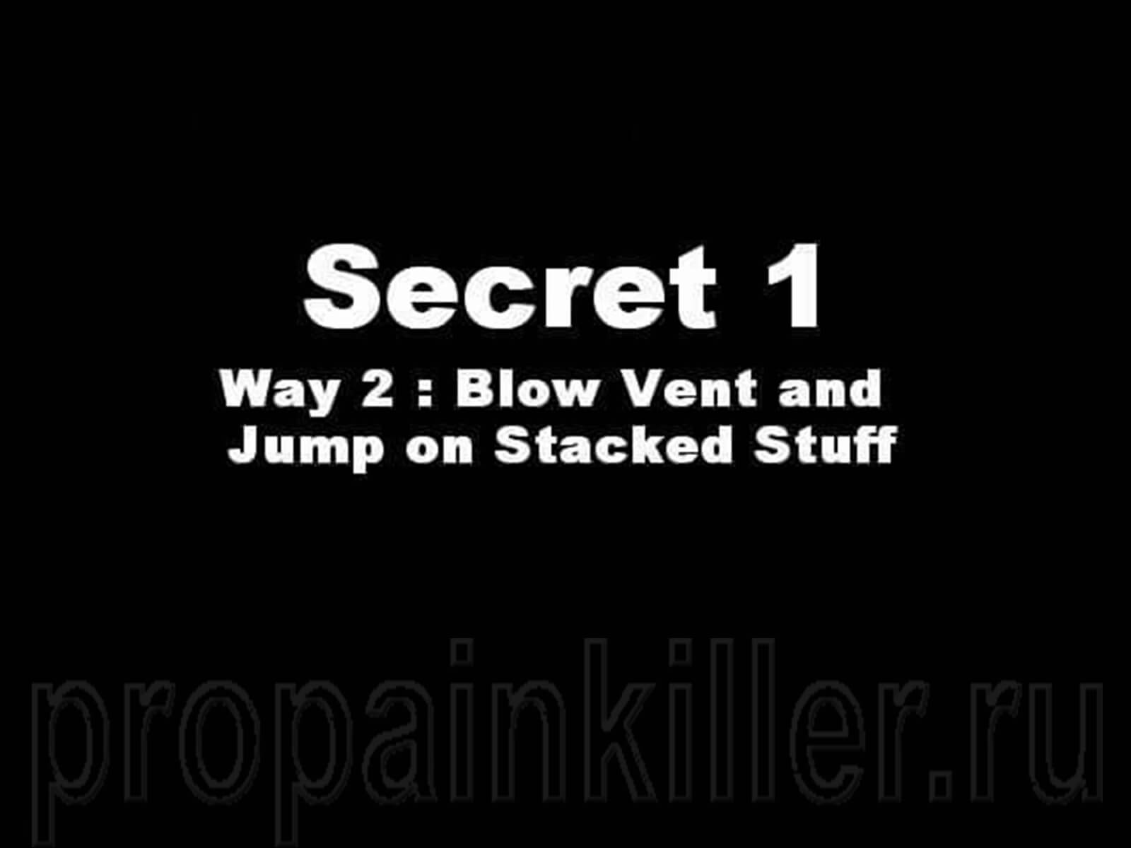 Скриншоты поиска секретов. Painkiller