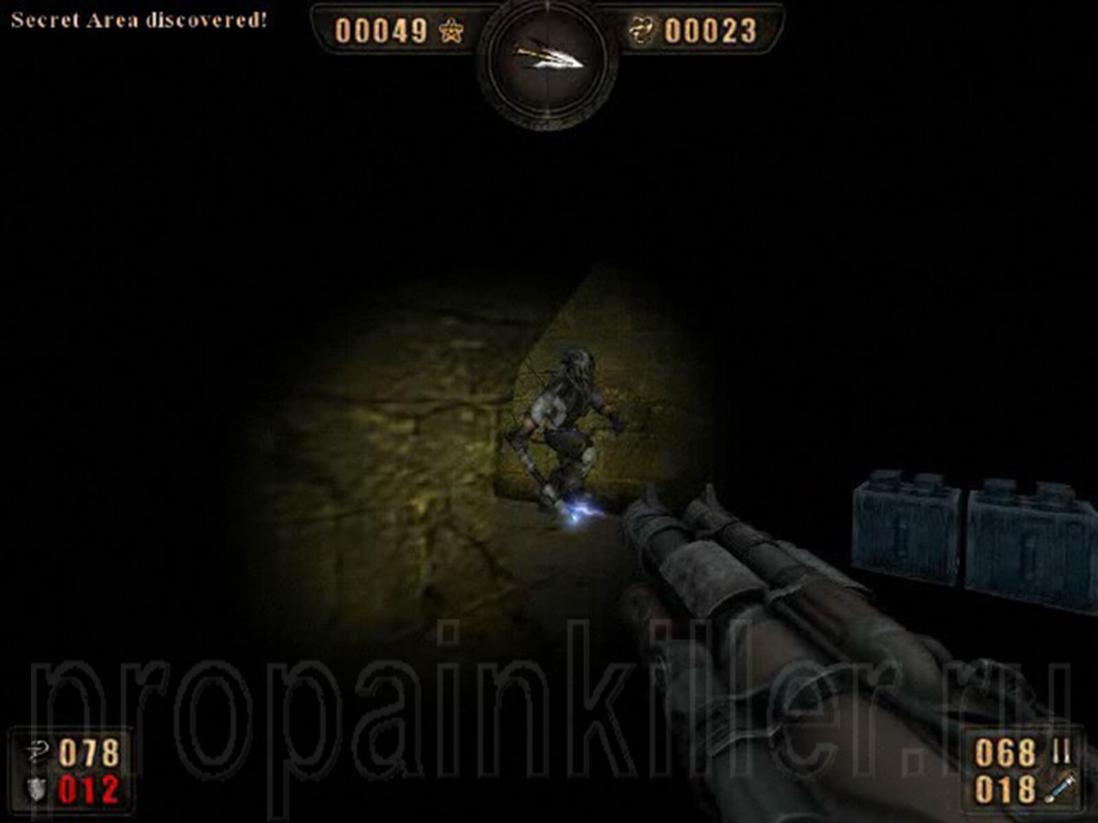 Скриншоты поиска секретов. Painkiller