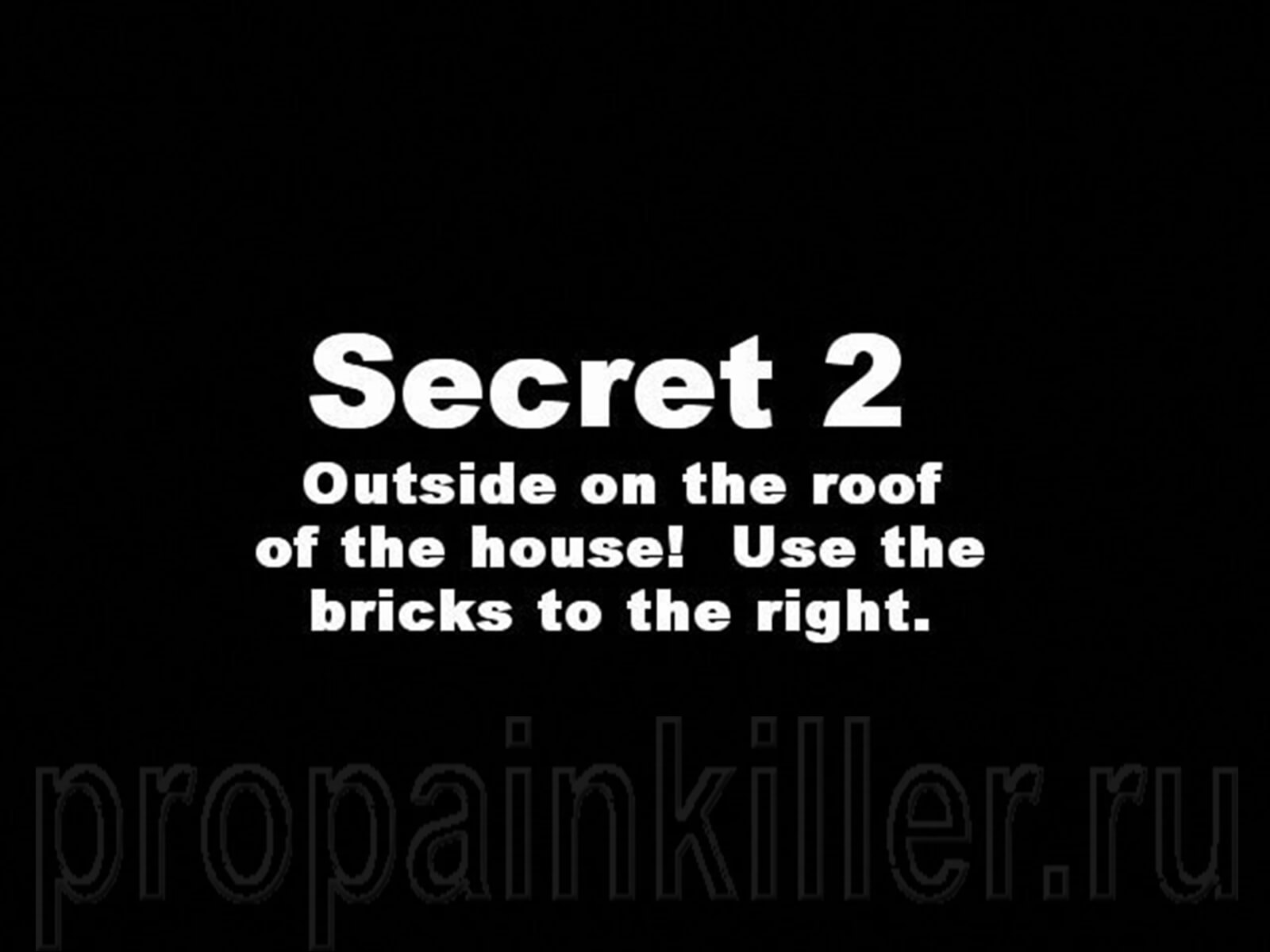 Скриншоты поиска секретов. Painkiller