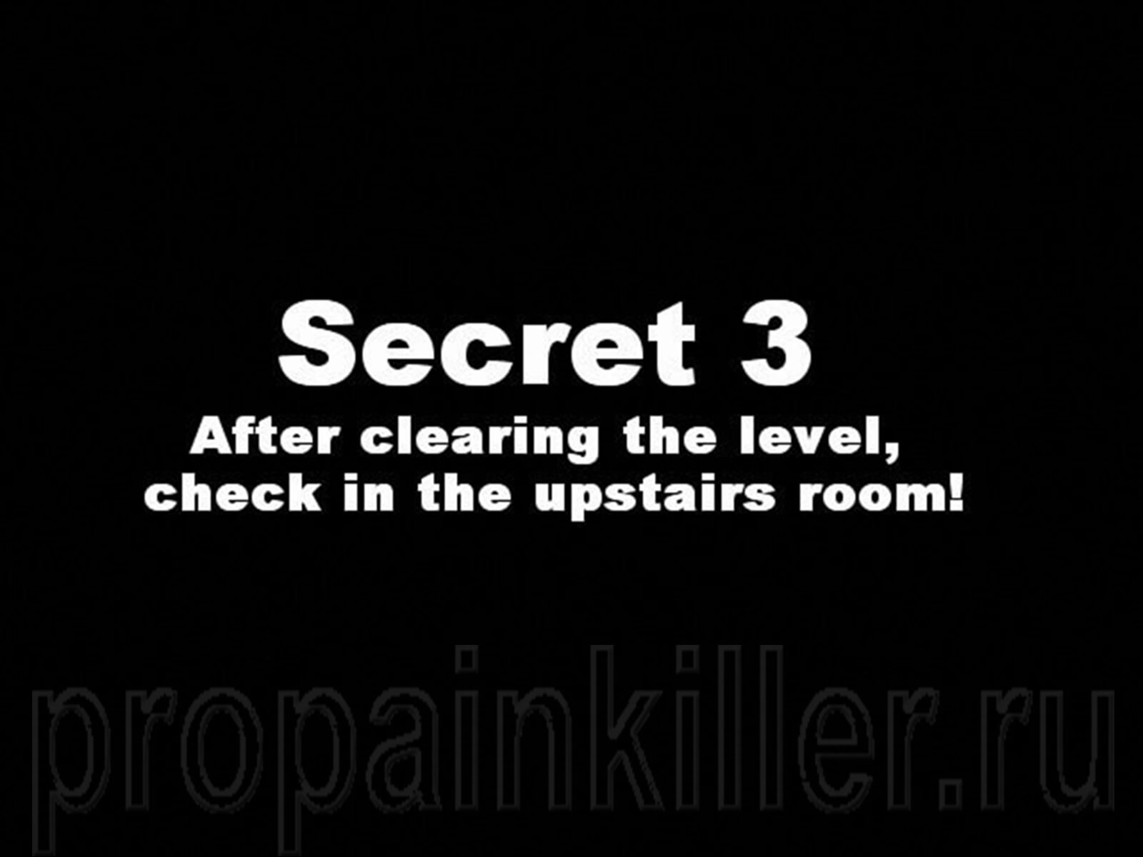 Скриншоты поиска секретов. Painkiller