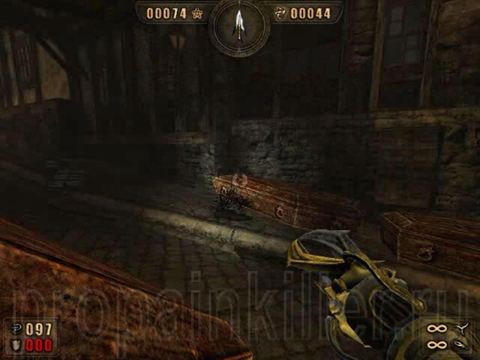 Скриншоты поиска секретов. Painkiller