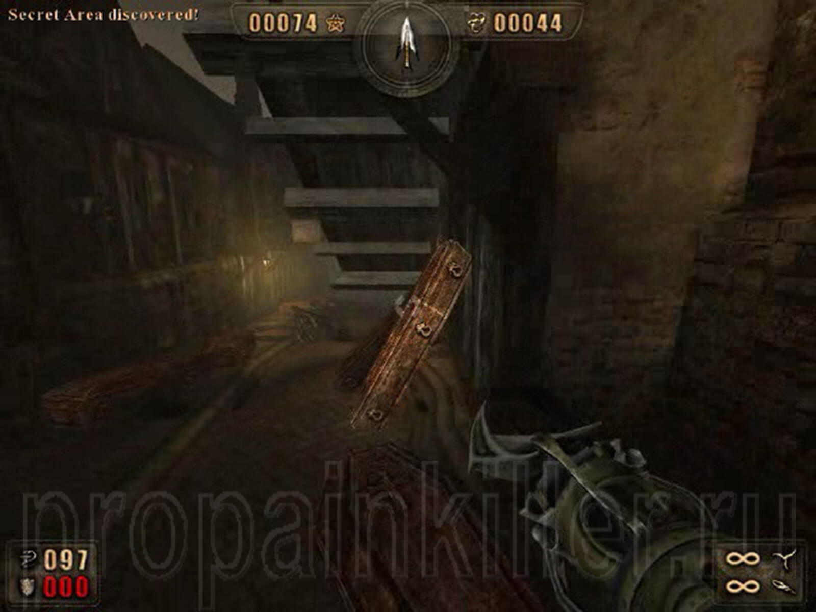 Скриншоты поиска секретов. Painkiller