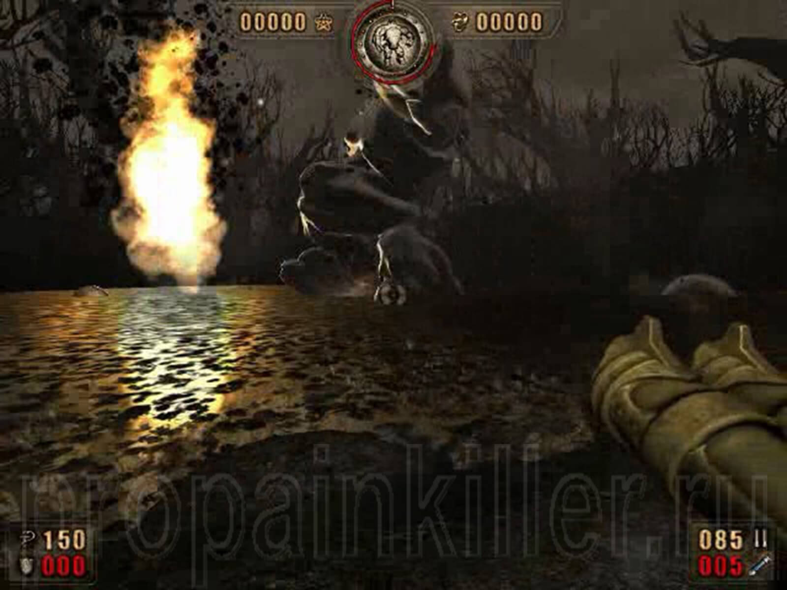 Скриншоты поиска секретов. Painkiller