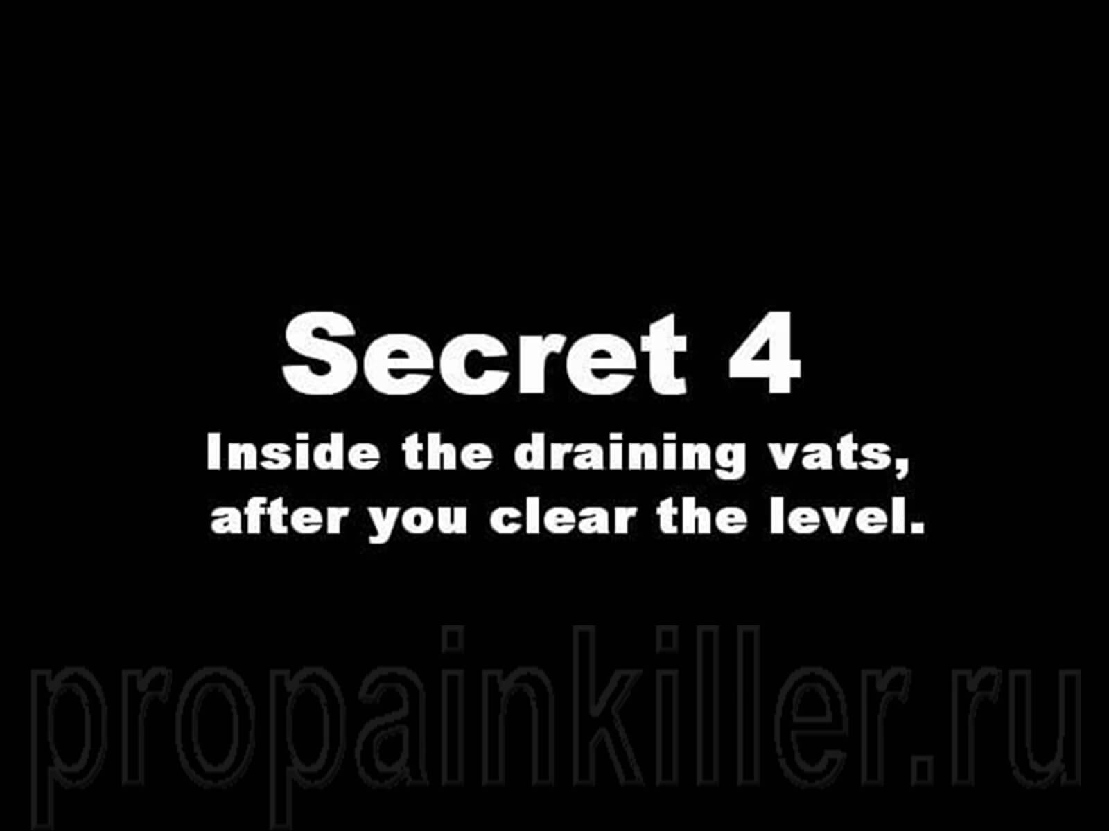 Скриншоты поиска секретов. Painkiller