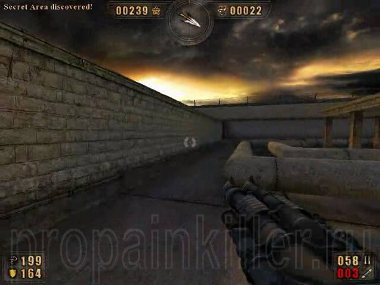 Скриншоты поиска секретов. Painkiller