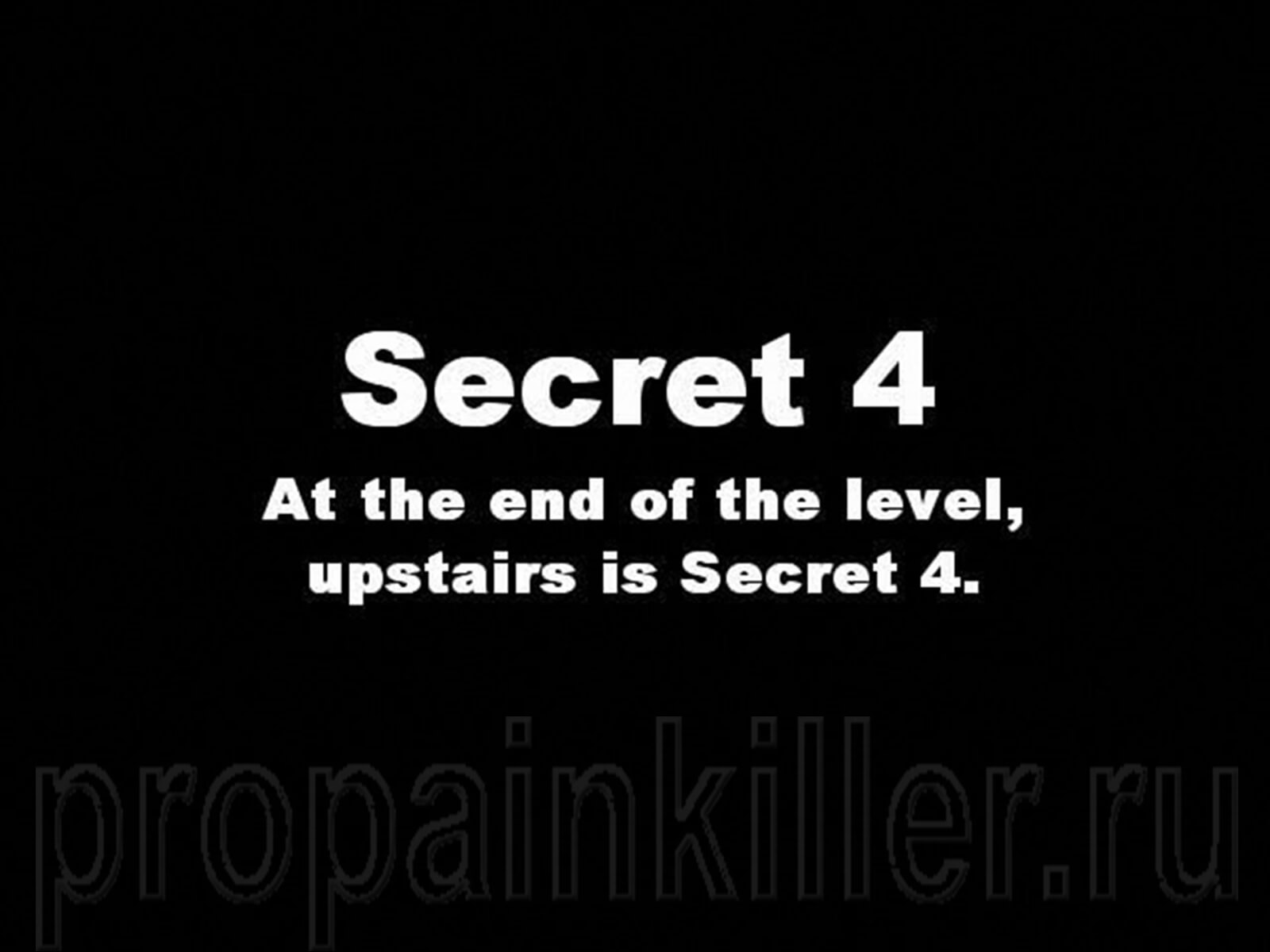 Скриншоты поиска секретов. Painkiller