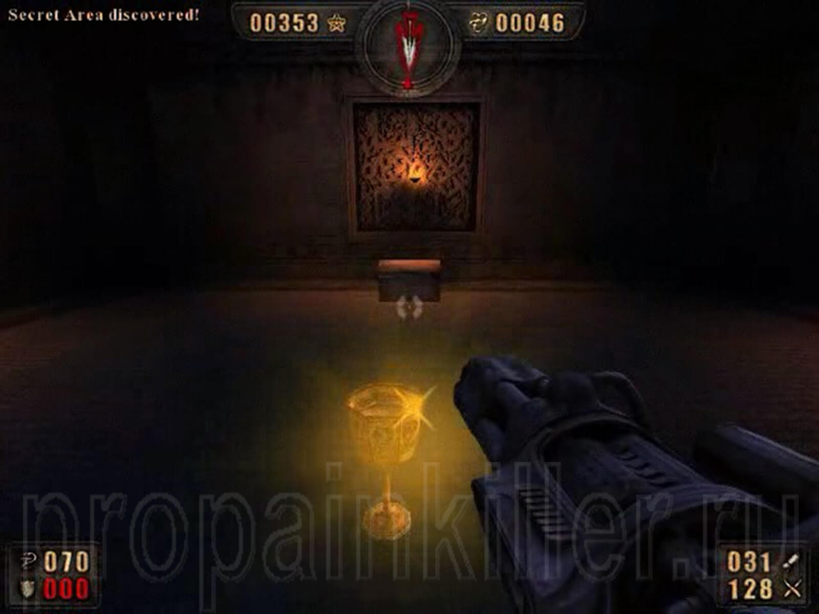 Скриншоты поиска секретов. Painkiller