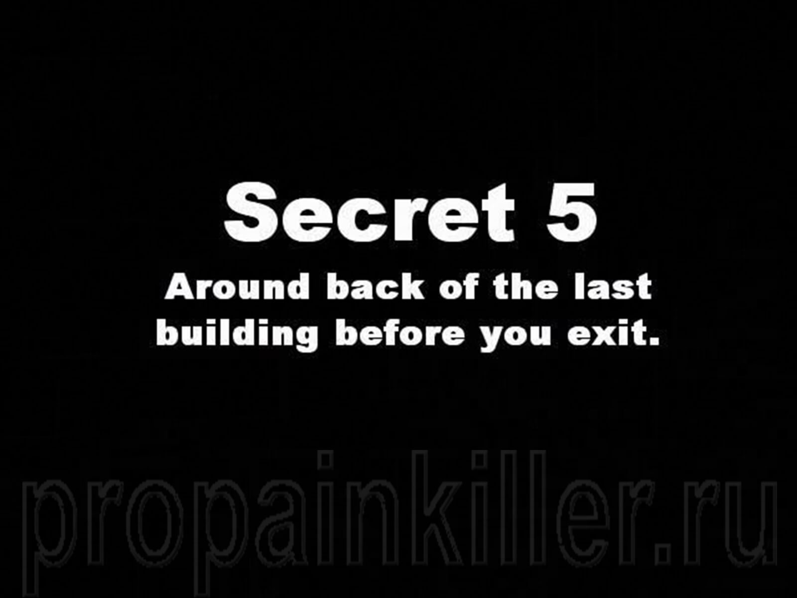 Скриншоты поиска секретов. Painkiller