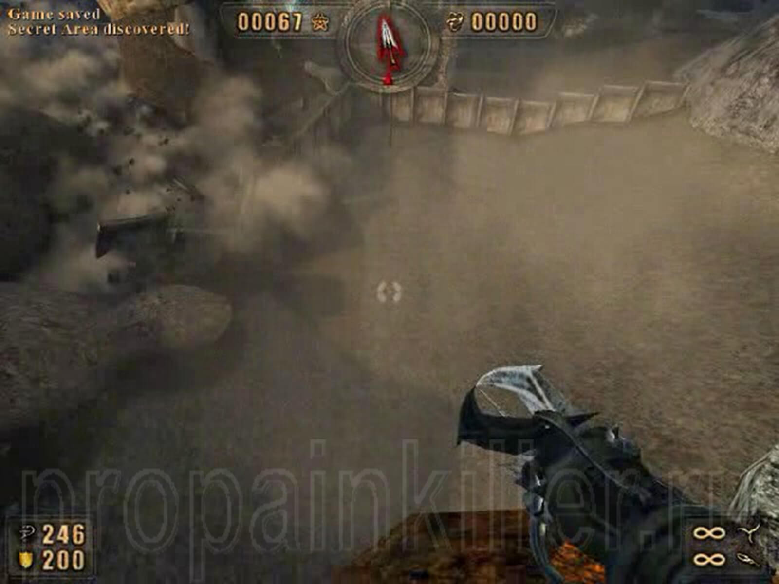 Скриншоты поиска секретов. Painkiller